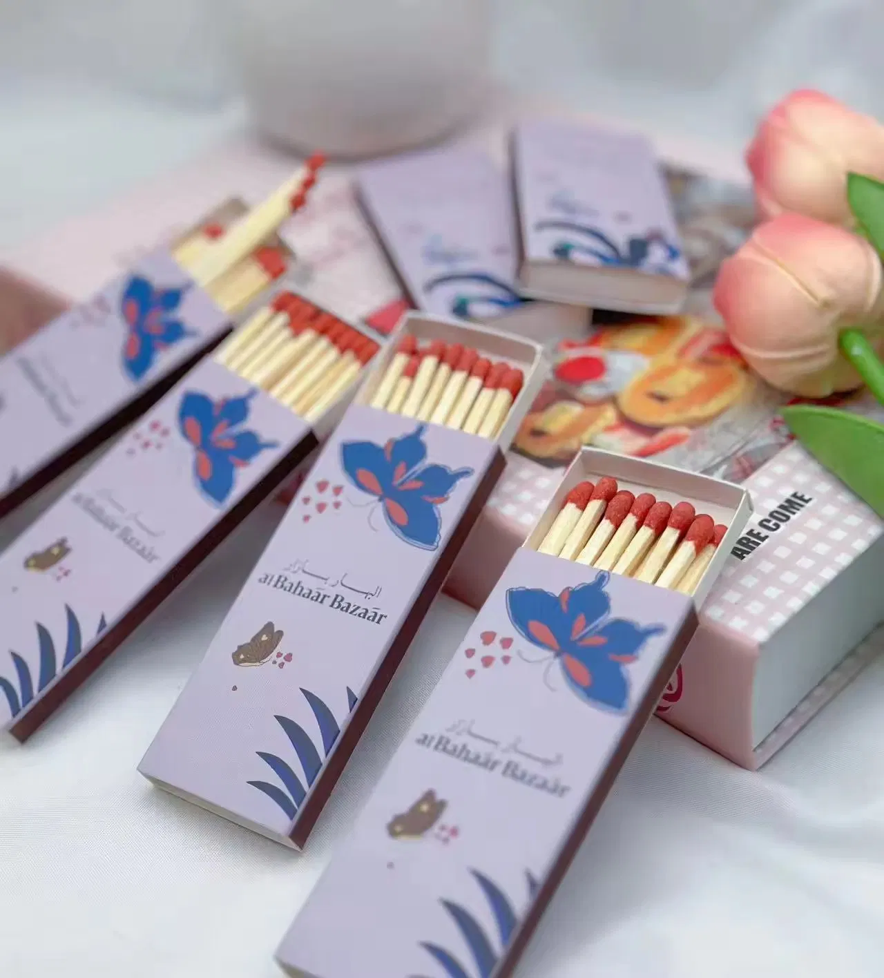 Creative Custom Art Home Furnish Decorative Match Advertising Logo Hotel Restaurant Matchbox