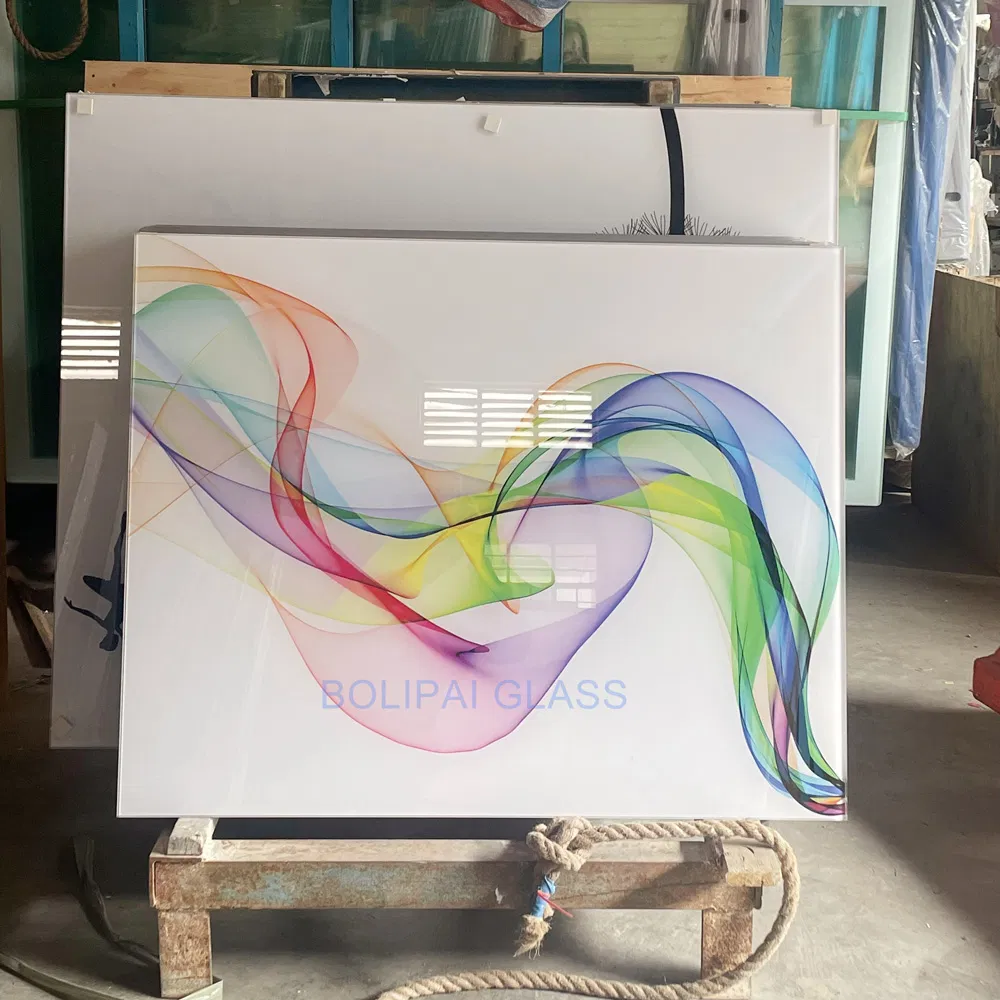 Custom Bengal India UV Printing Refrigerator Glass Panel