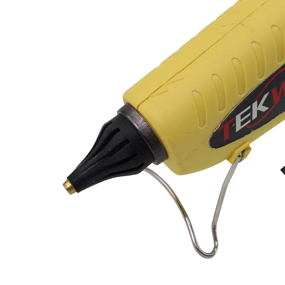 Термоклеевой пистолет CRECRA 60-100Вт с клеевыми стержнями 11мм