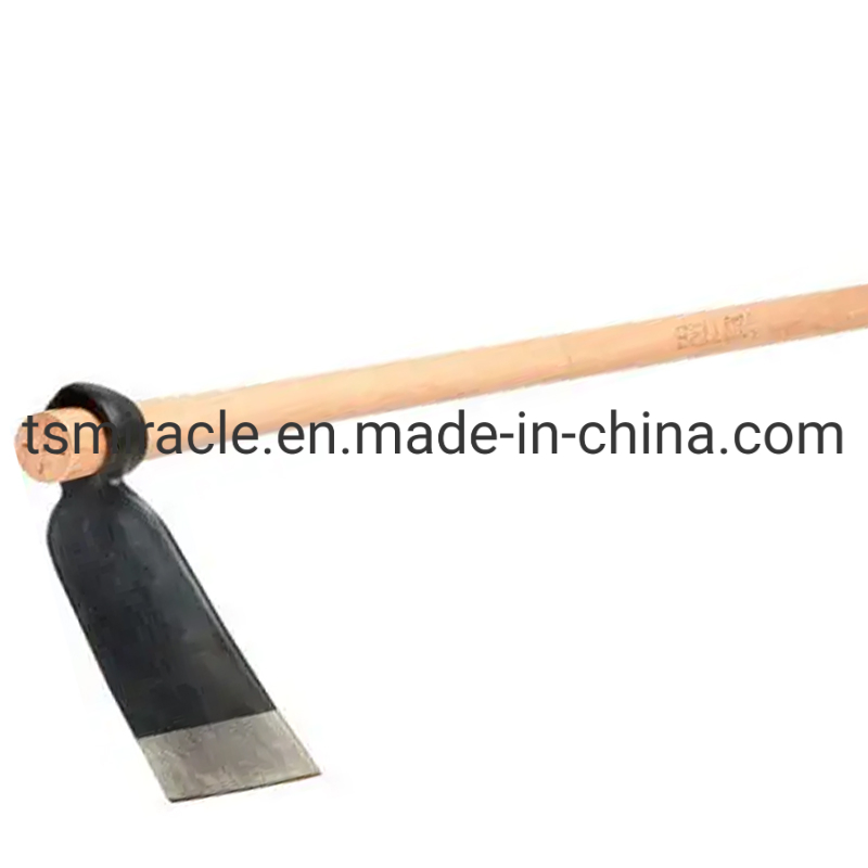 High Quality Rail Steel Forged Hoe Garden Tool H305