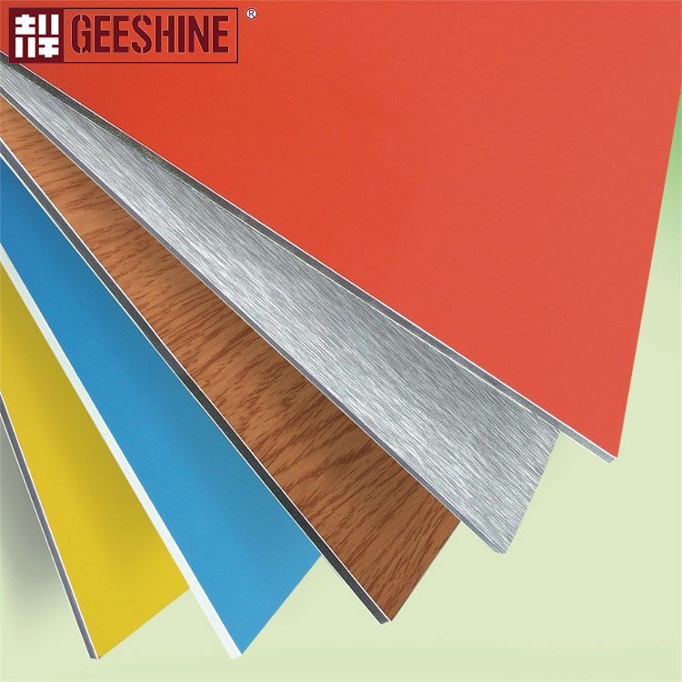 Construction Materials 3mm Acm Aluminum Composite Wall Panel for Internal Wall Decoration