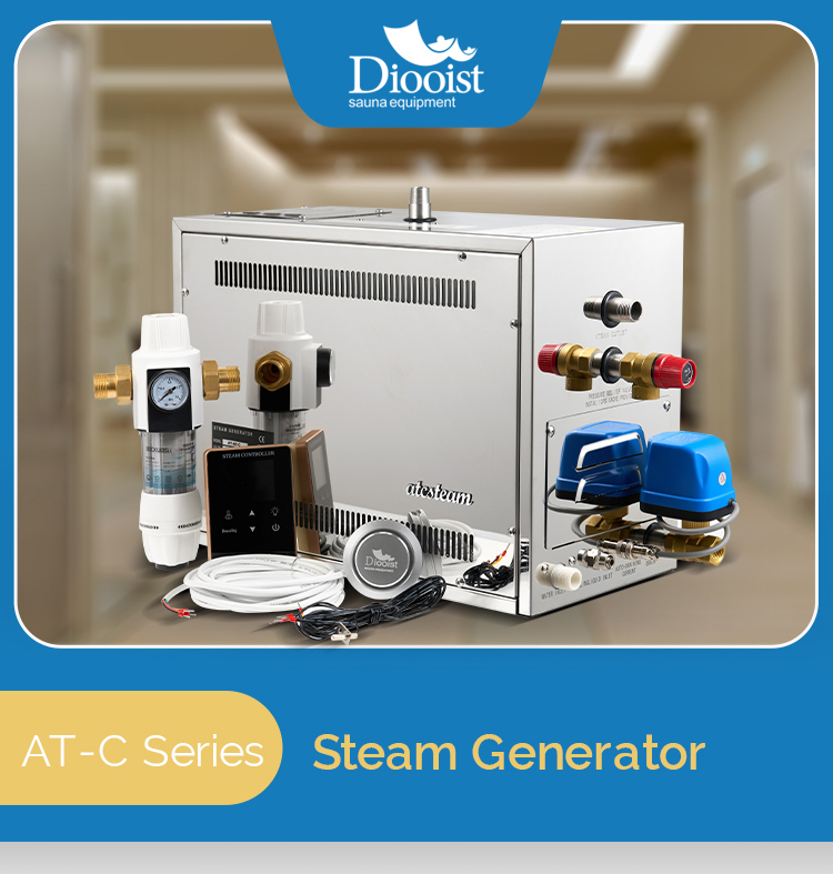 Парогенератор для хамама 18 кВт, нержавеющая сталь