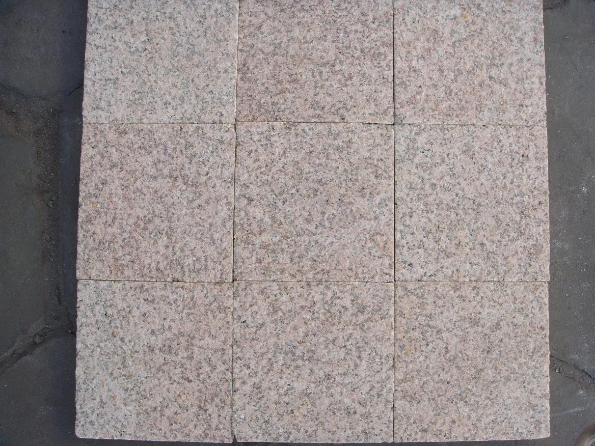 Walk Way Cheap Black Granite Cobblestones Flamed Brick Driveway Pavers Driveway Paving Stone Granite Cobblestone Driveway Pavers Mesh