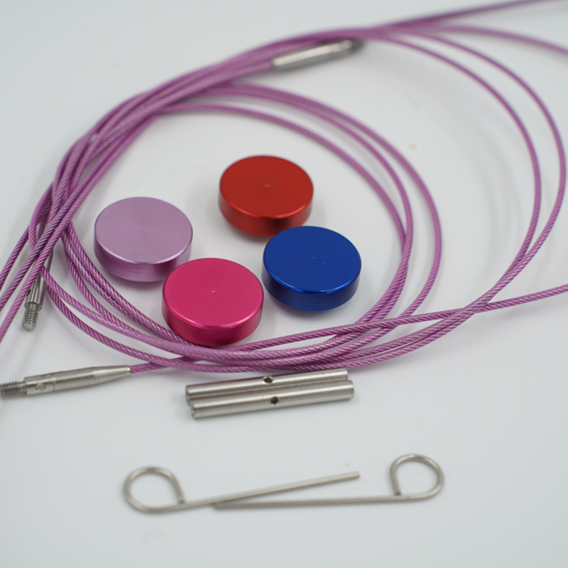 Aluminum Interchargable Circular Needles Sets (9PCS)