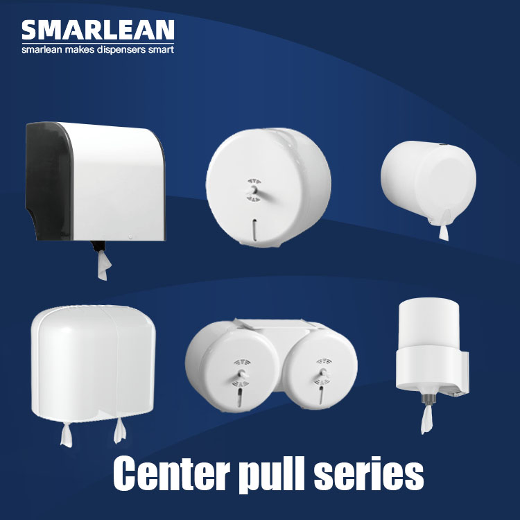 Commercial Save Cost Diameter 140~210 mm Center Feed Hand Paper Towel Dispenser Center Pull Toilet Paper Tissue Dispenser