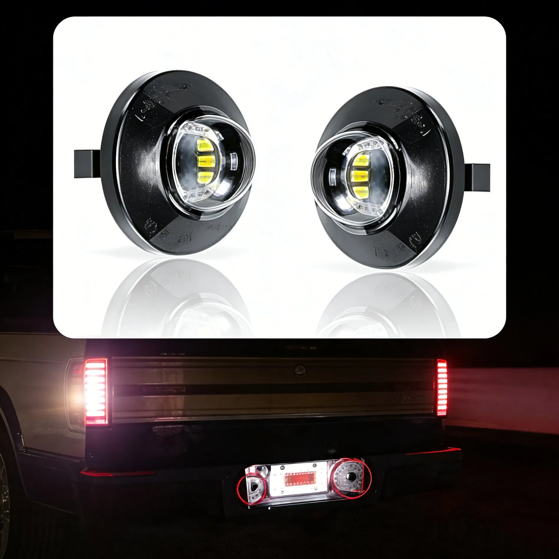 Светодиодный фонарь номерного знака для Ford и Lincoln