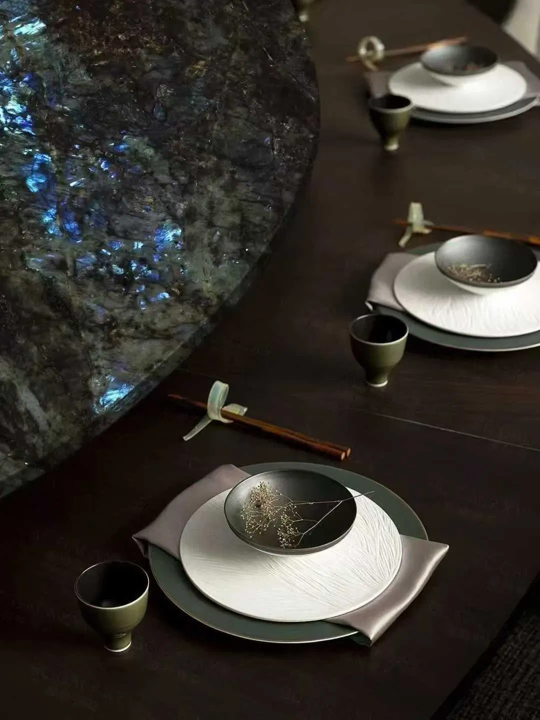 Popular Style Blue Labradorite 2025 Background Wall Flooring