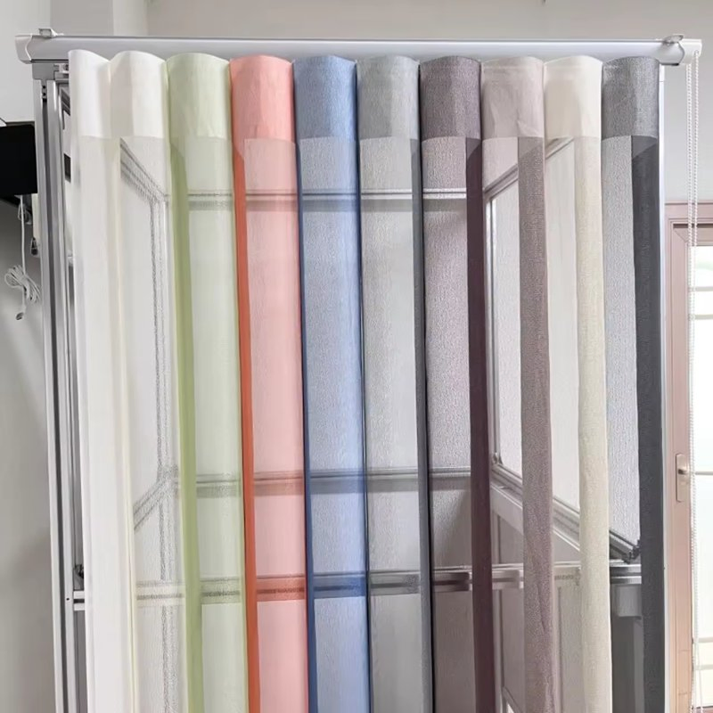 Good Quality Motorized Dreamlike Blinds Allusion Vertical Sheer Blinds Shades