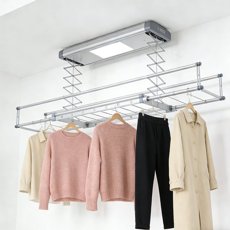 Smart Electric Clothes Drying Rack Home Automatic Lift Retractable Drying Rod