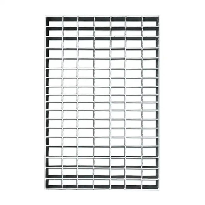 Customized Stainless Steel Grill Grates Metal Frame Drain Steel Grating Cover Serrated Trench Steel Grating