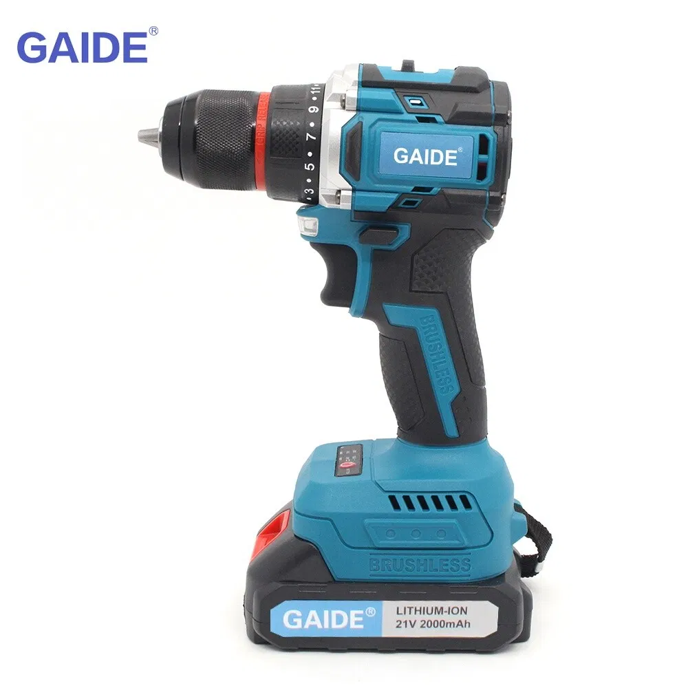 Беспроводная бесщеточная дрель-шуруповерт Gaide