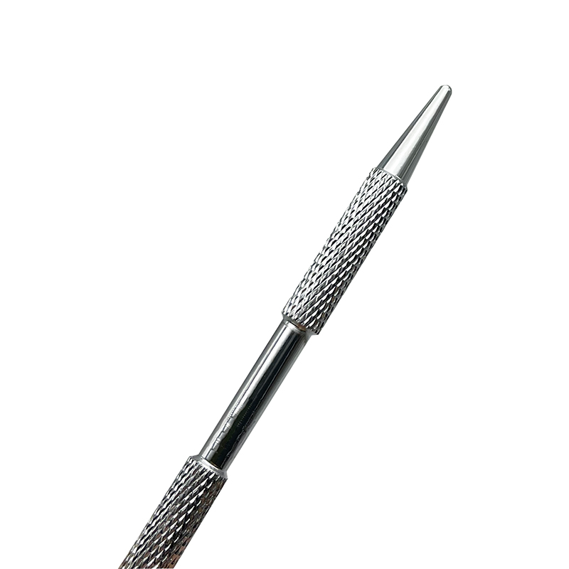 Multifunctional Detector Facial Ear Point Silver Probe Needle Pen Rolling Massage Roller