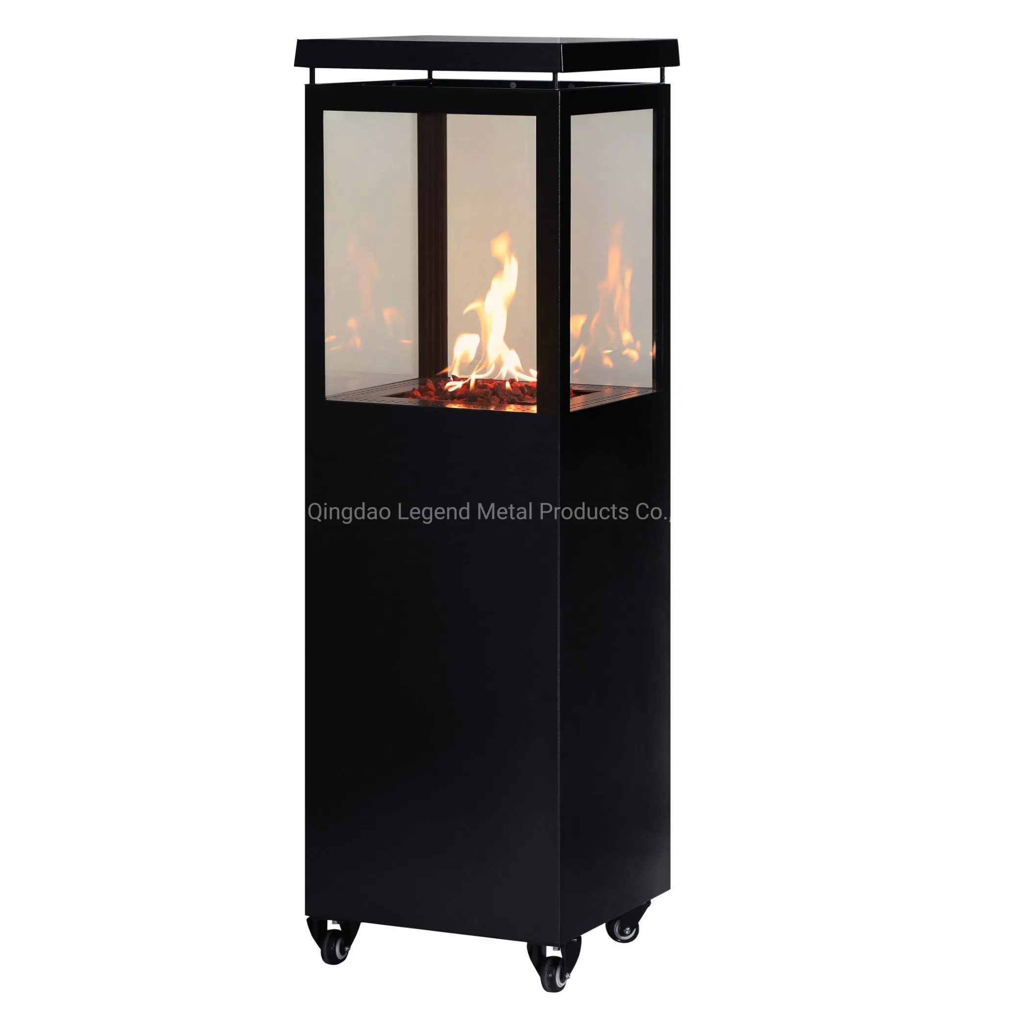 Movable Outdoor Gas Fireplace with High Quality for Garden Use