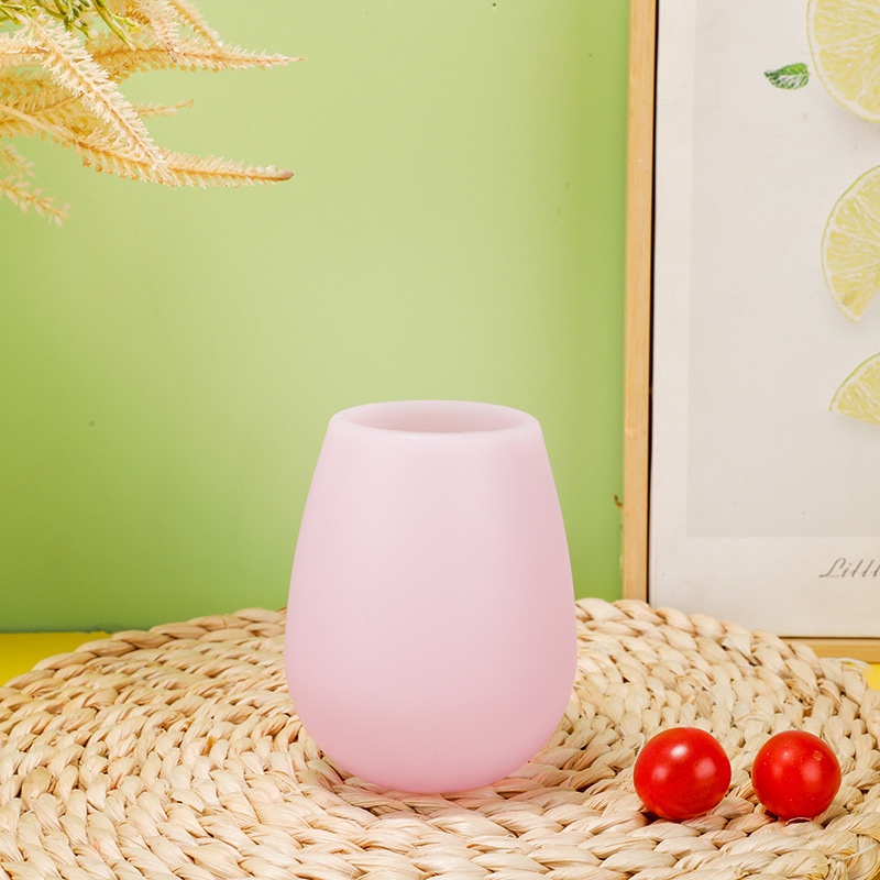 Силиконовая кружка для вина, 500 мл, яйцевидная