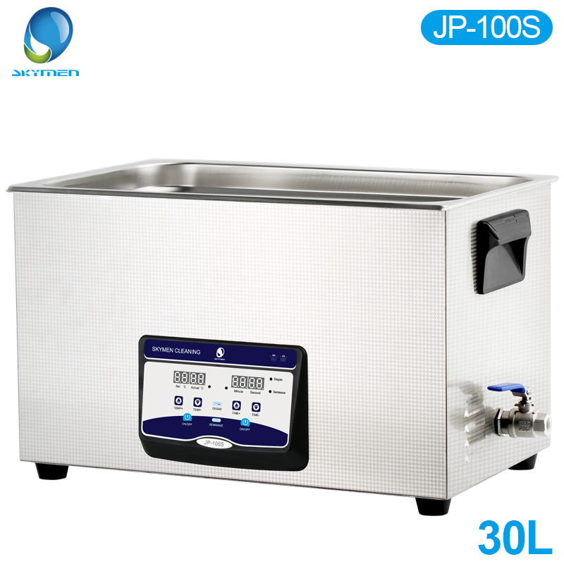 CE, RoHS Certification 110V/220V Digital Heating Ultrasonic Cleaner Jp-100s, 30L