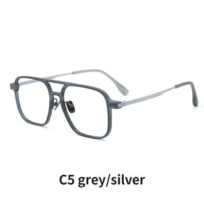 Men Luxury Ultem Eyes Glass Pilot Style Optical Frames Square Spectacles Frame Glasses