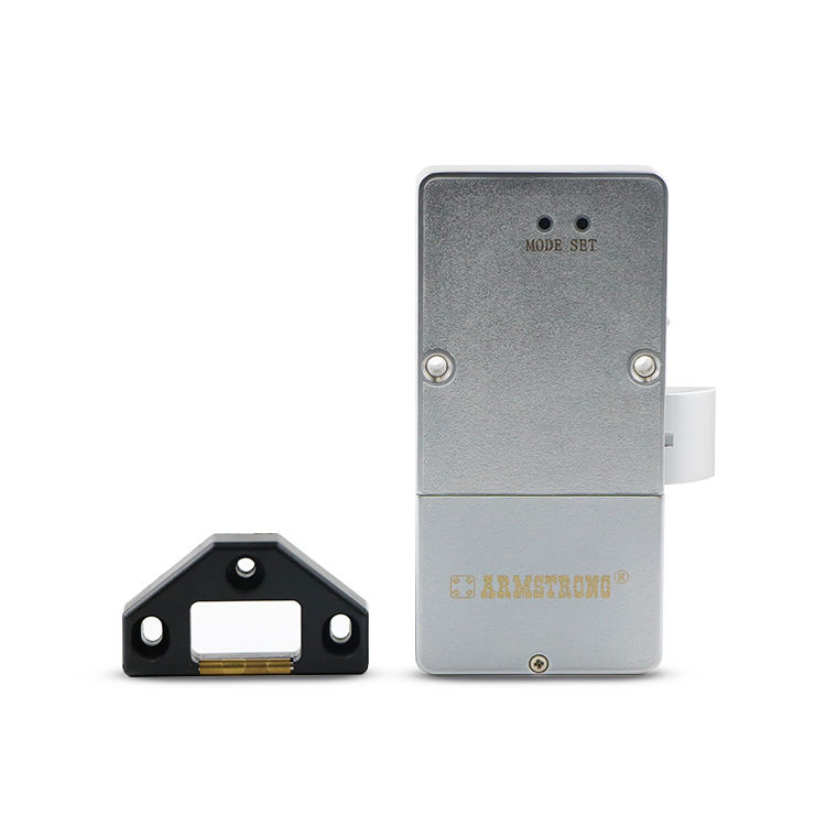 High Quality Matte Chrome Showcase Electronic RFID Card Electric Glass Cabinet Lock