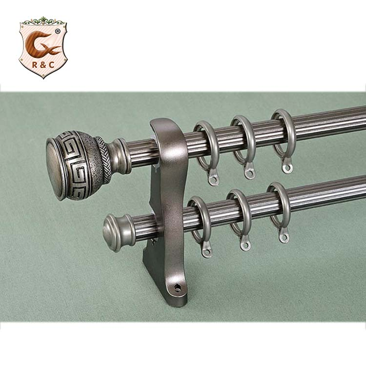 Factory Price Modern European 28mm Curtain Rods Set
