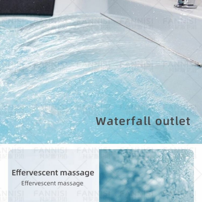 Wholesale Luxury High Tech Intelligent Back Jets SPA Massage Hot Bathtub
