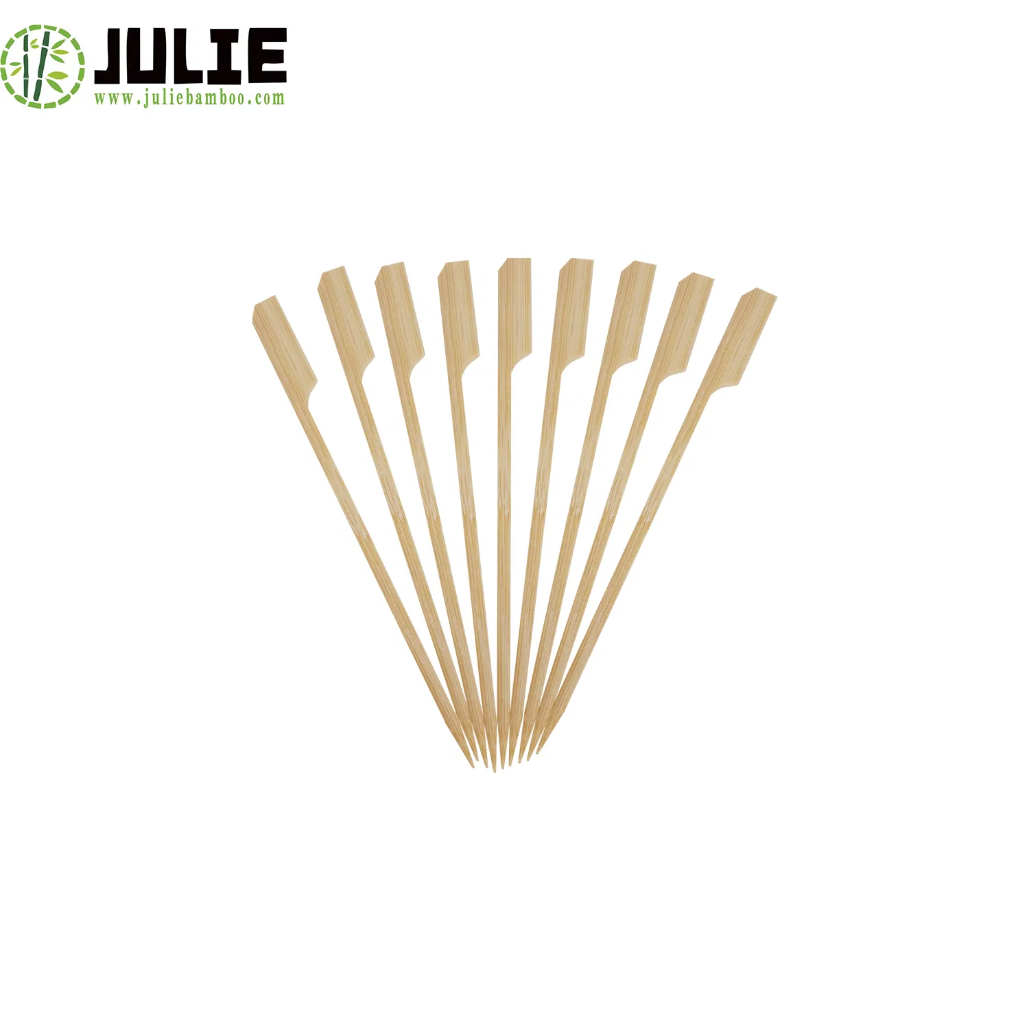 Food-Contacting Grade High Quality Paddle Skewer Gun Skewer BBQ Bamboo Skewer for Food Use