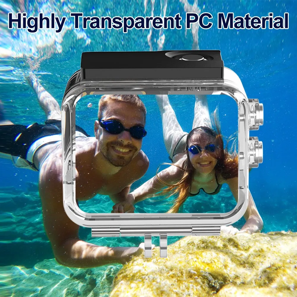 Wunderwater Waterproof Housing Case for Insta 360 Go3 Diving Protective Case