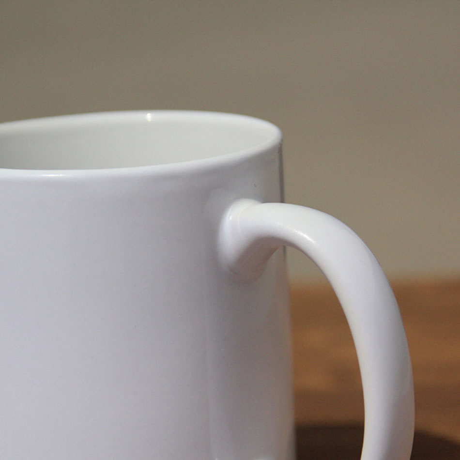 Sublimation Ceramic White Mugs Coffee Cups 11oz AAA