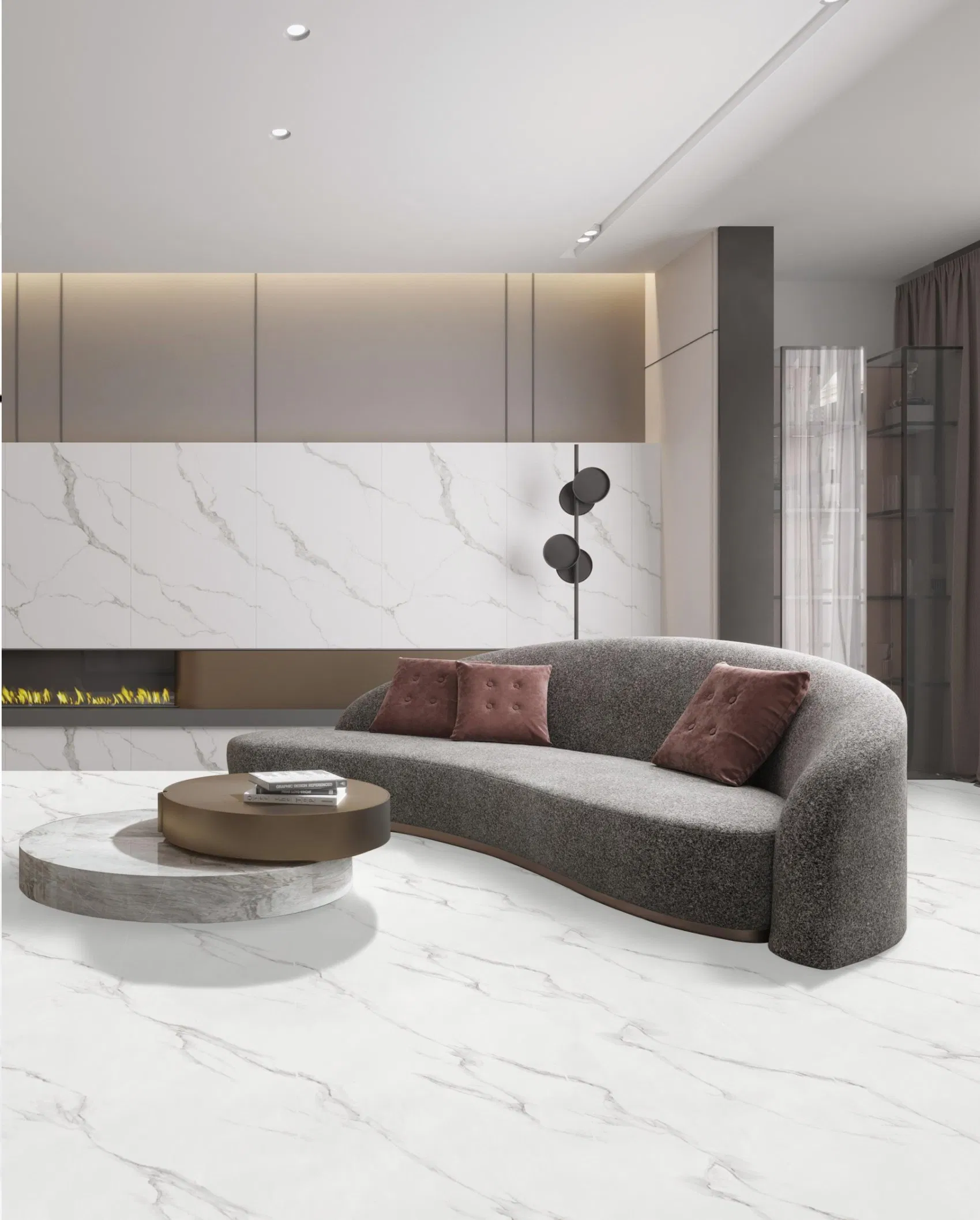 Room Tiles Porcelain Floor Marble Glazed Tile 600X600 Original Quality Supplier
