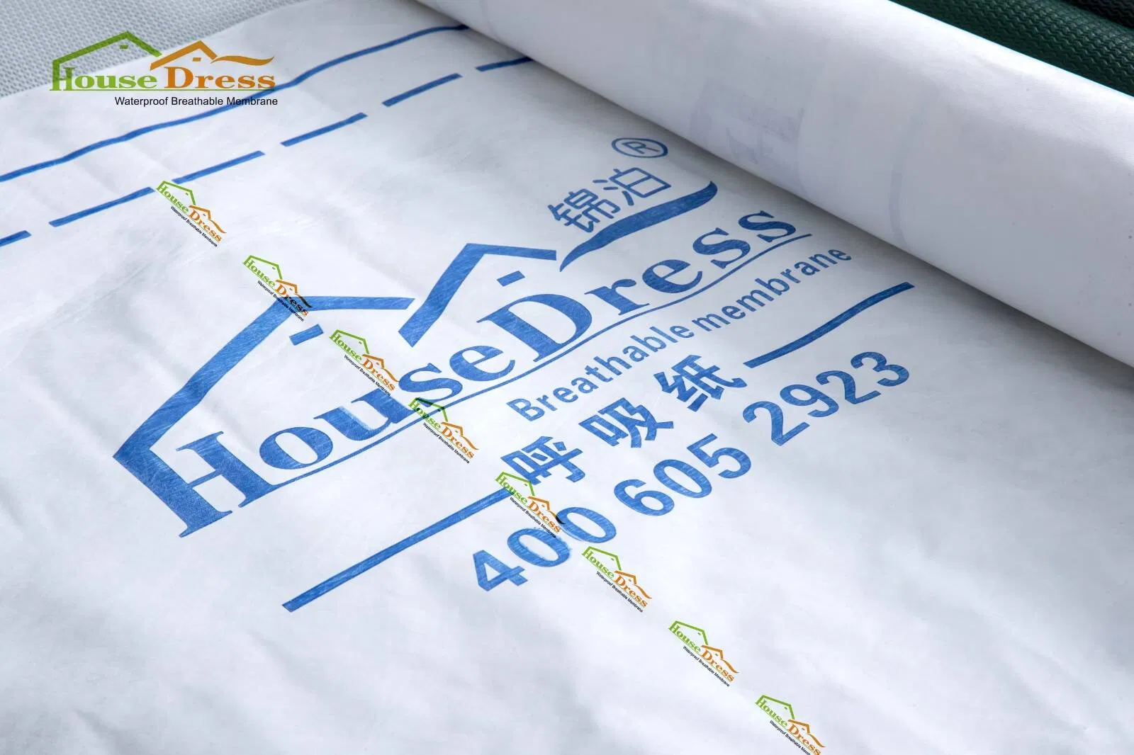 Breathable PE PP Film Waterproof Membrane Laminated Fabric Melt Blown Disposable Coverall Polyethylene Microporous Fabric Film