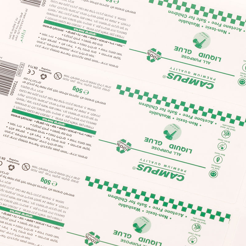 Custom Stationery Labels Personalized for School Office Use