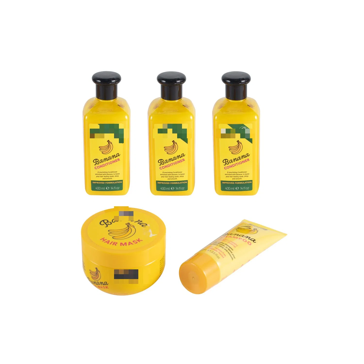 400ml Hot Sell Banana Hair Conditioner