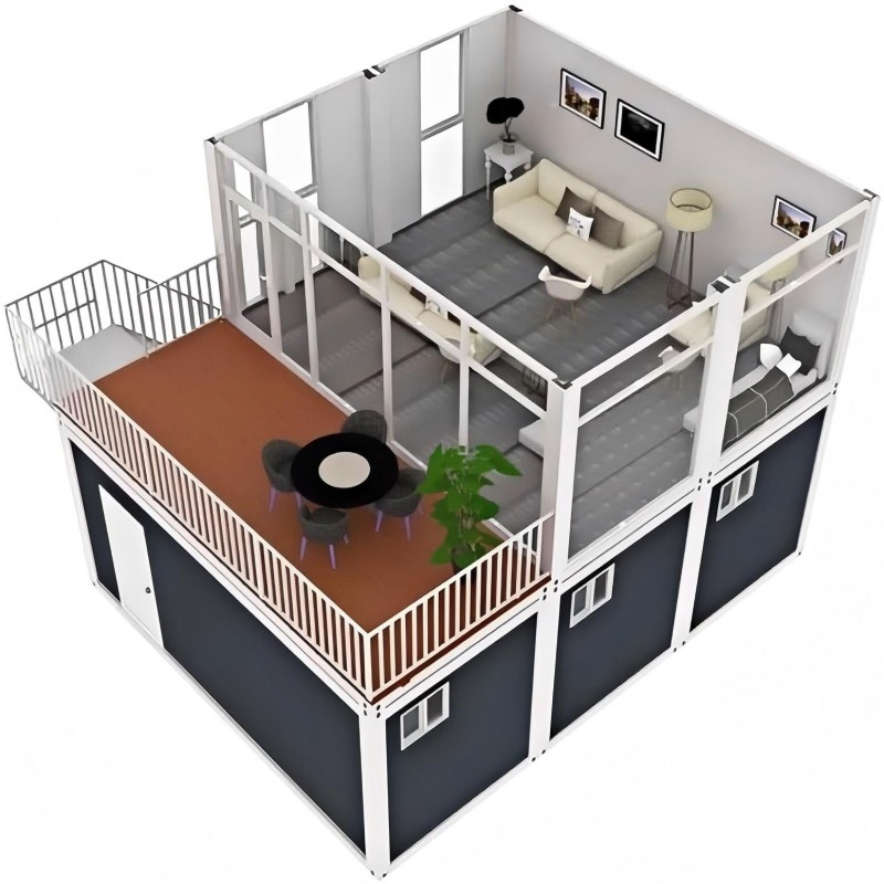 Innovative CE Approved Luxury Prefab Container Home for Modern Living