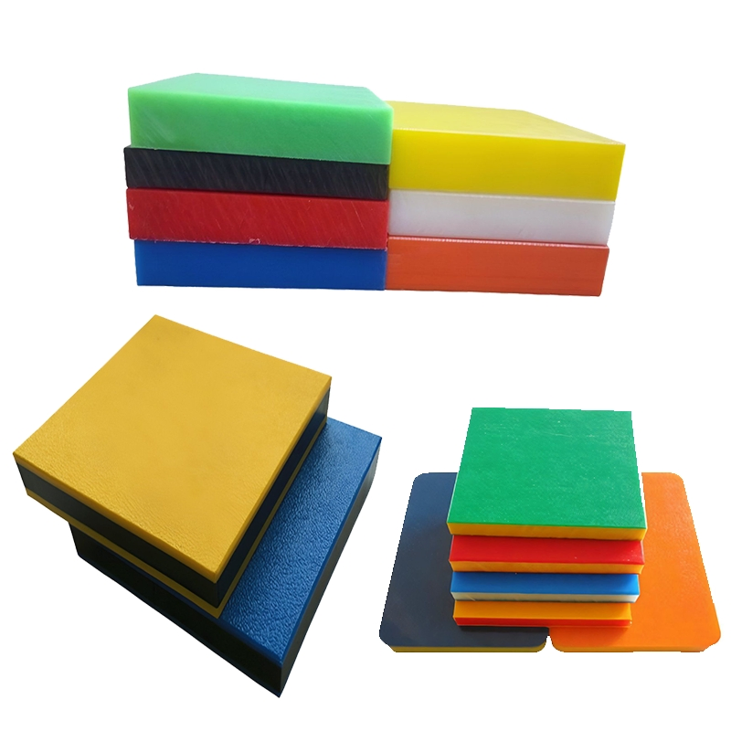 Wholesale Polyethylene Board Three Color HDPE Board Sandwich HDPE Sheet UHMWPE Board Heavy-Duty PP Board Football Rebound Board