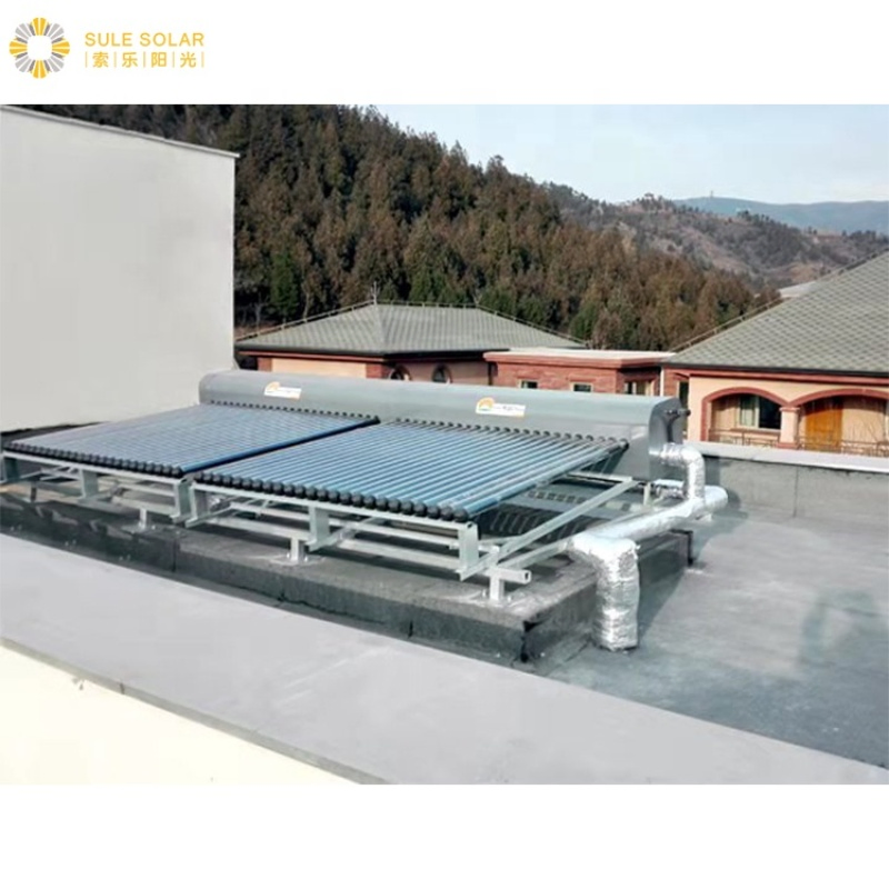 Вакуумный солнечный коллектор для нагрева воды