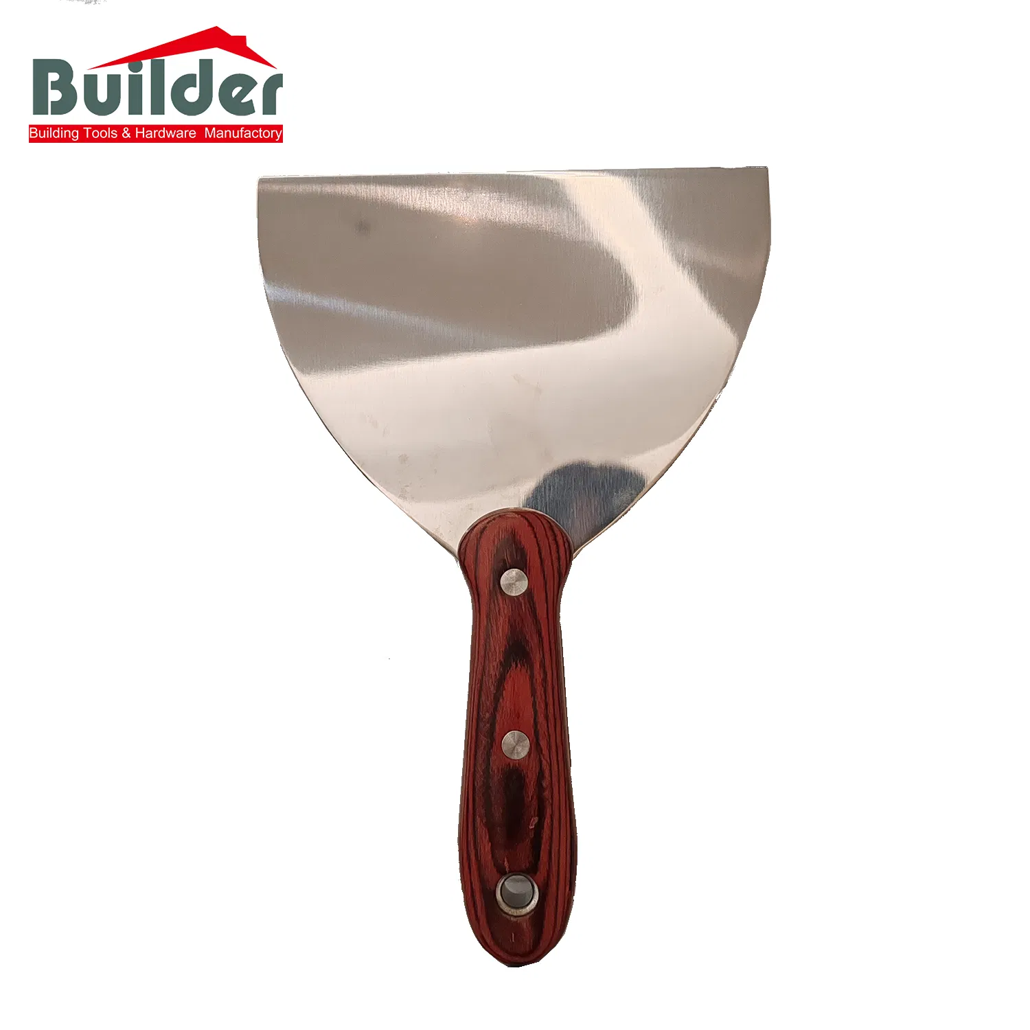 8" Wall Stainless Steel Putty Knife with Scraper