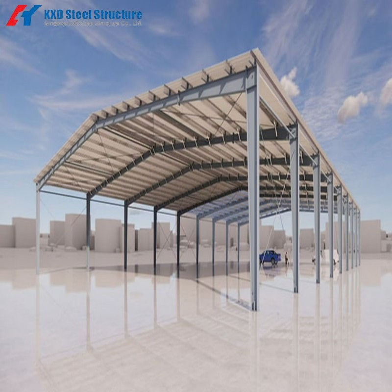 H Section Column Prefabricated Steel Structure Building (KXD-SSW2087)