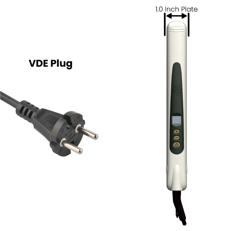Professional Beauty Salon Ceramic Straightener with CE RoHS, CE/FCC