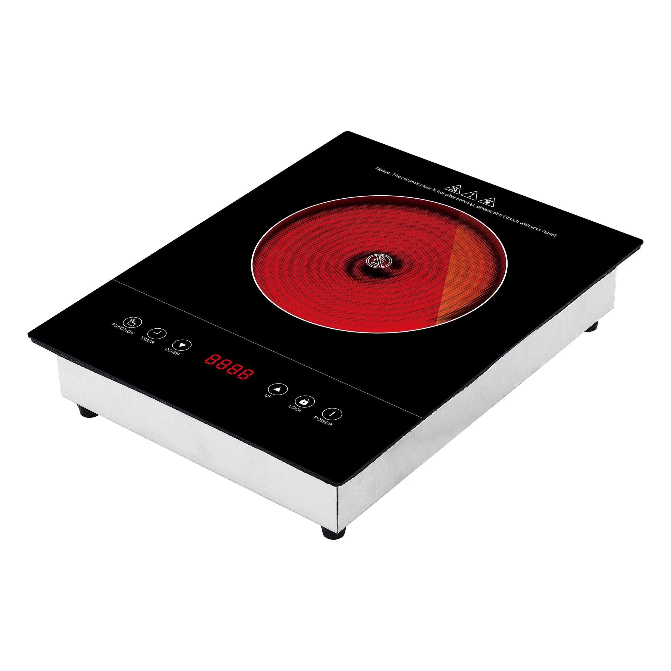 CECB certified built-in or tabletop touch screen  infrared cooker