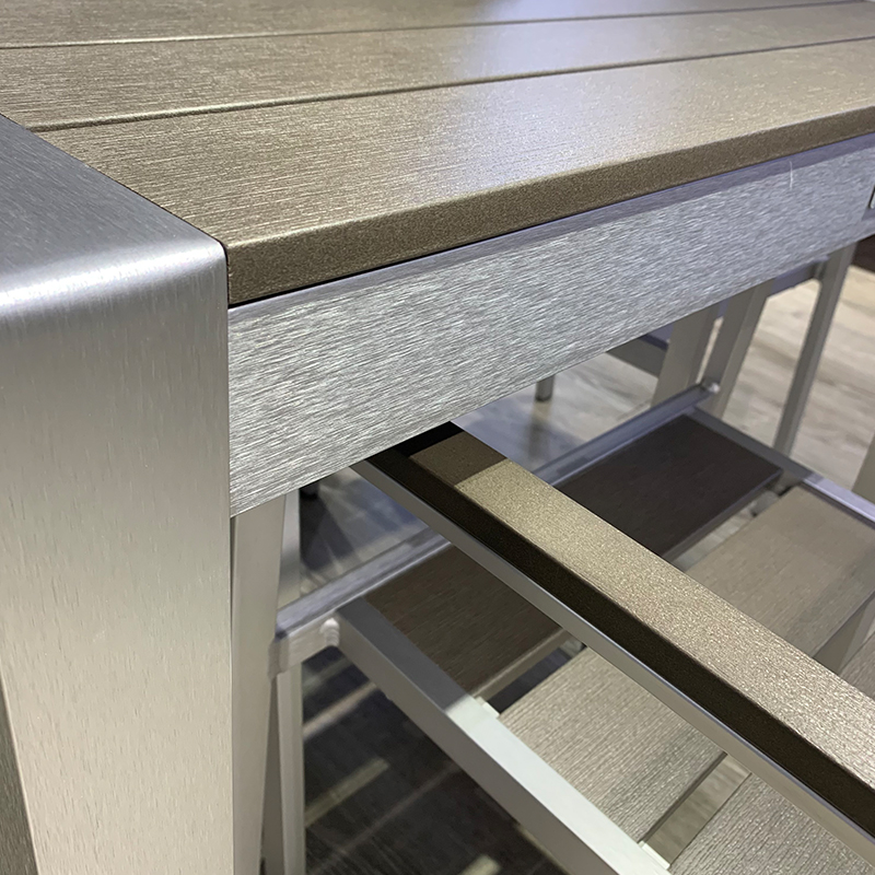 Садовая мебель обеденная на 4 персоны стол стулья патио