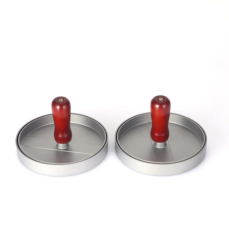 High Quality Aluminum Alloy Hamburger Meat Press Hamburger Meatloaf Mold Meatloaf Press