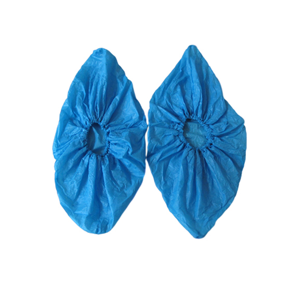 Dust Free Protective Disposable Plastic Shoe Cover with Anti-Skid