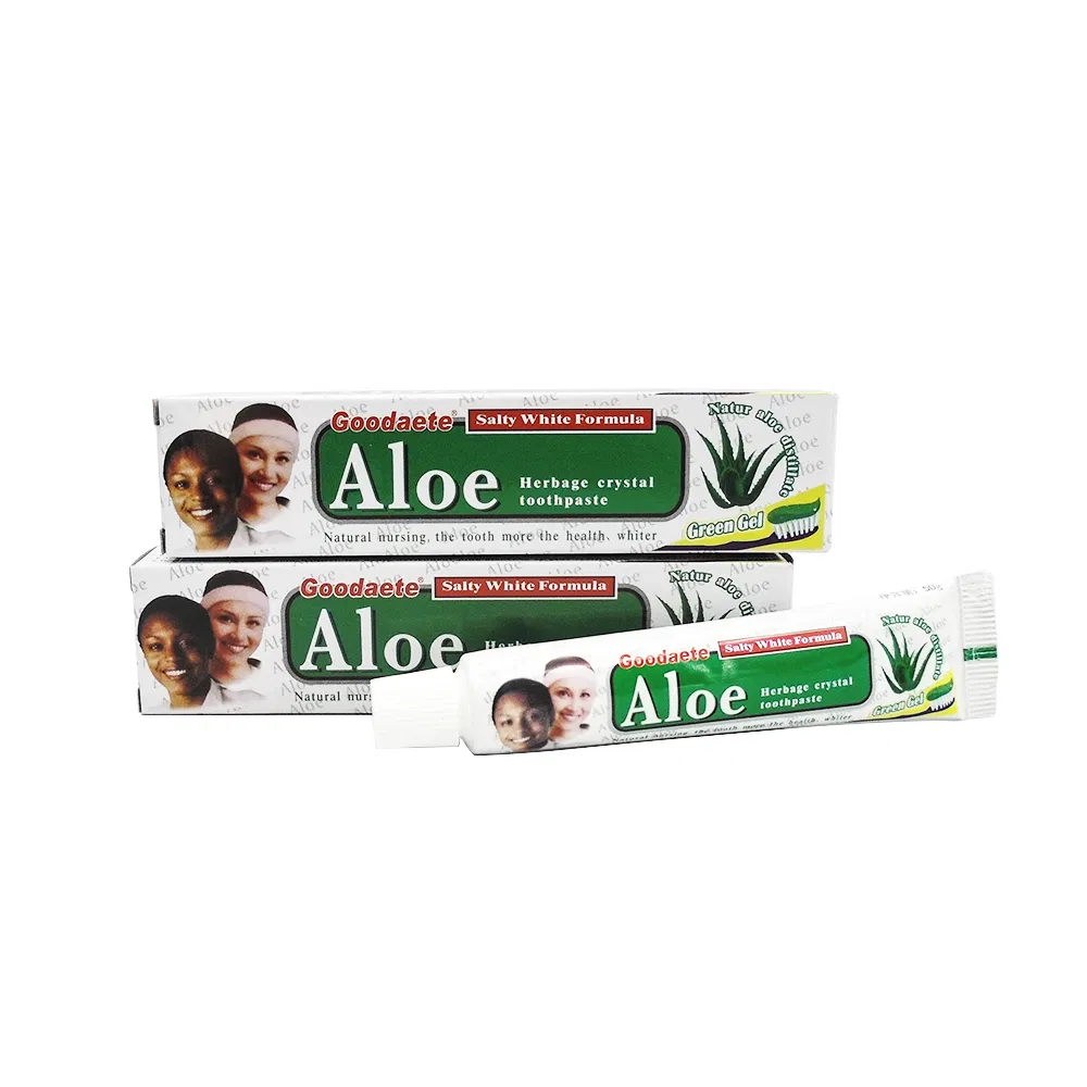 Goodaete 105g Nature Aloe Whitening Formula Inflammation Prevention Herbage Crystal Toothpaste