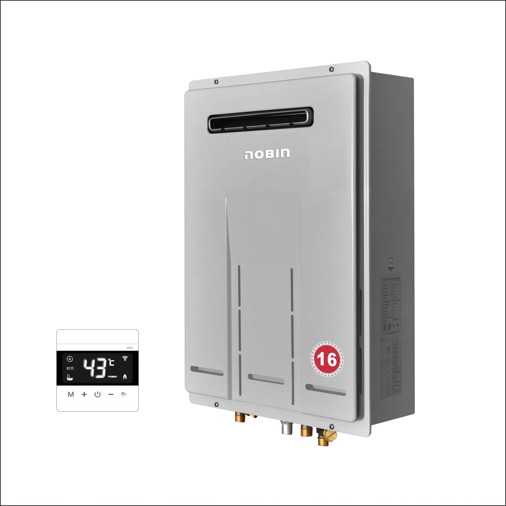 Premium Have Pump Gas Water Heater with 16L Hot Water Production