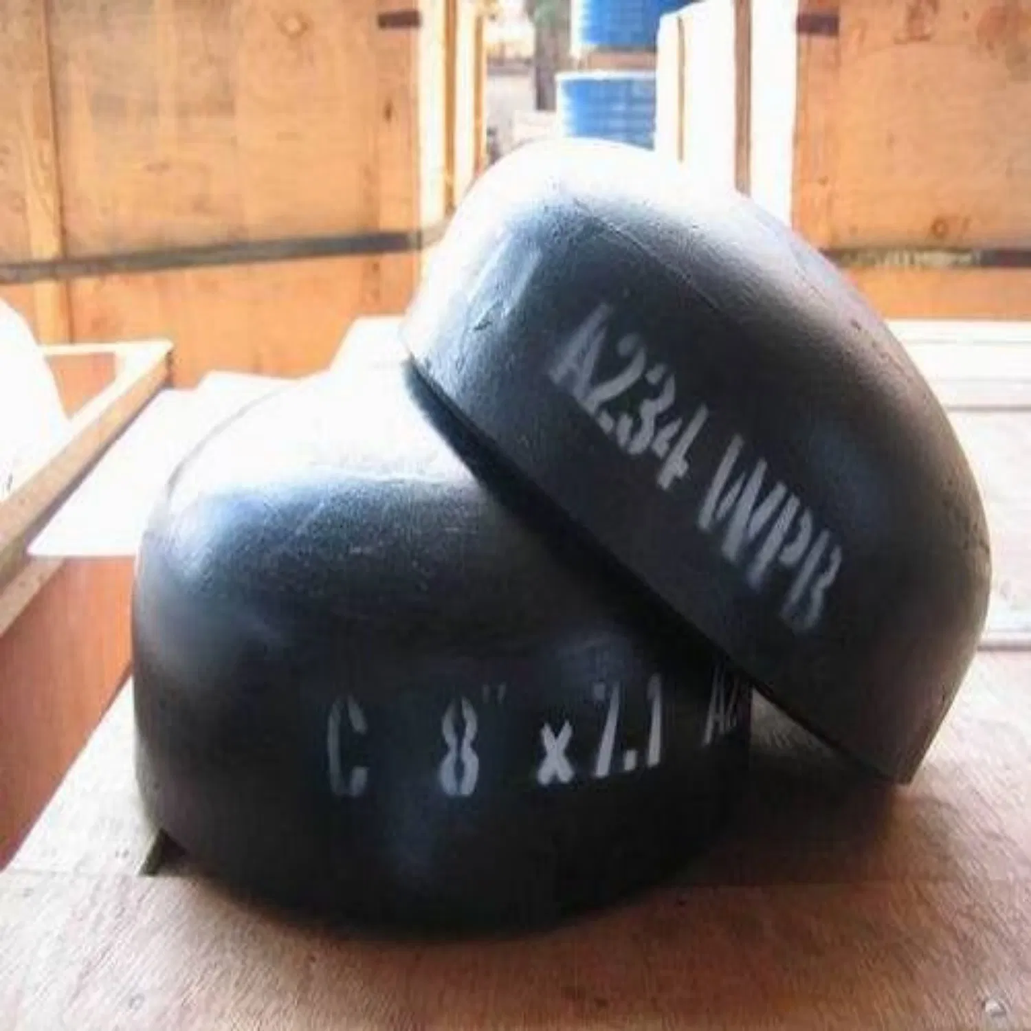 End Cap A234wpb WPC SS304 304h Pipe Fitting CS Pipe Fitting Elbow Concentric Eccentric Reducer Equal Tee Reducing Unequal Tee Pipe Cap