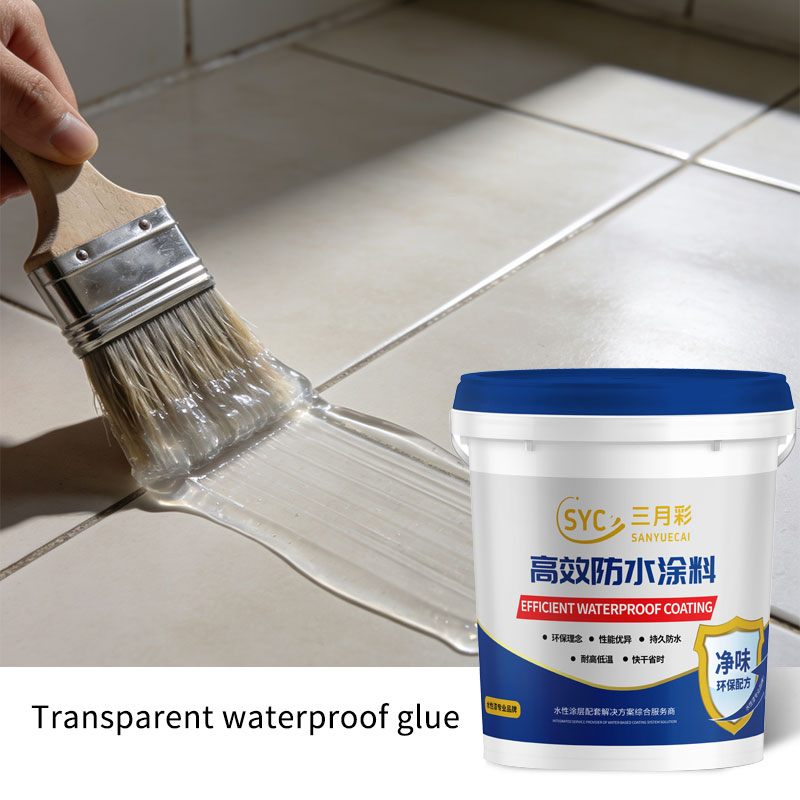 Indoor & Outdoor Transparent Waterproof Sealant, Leak Repair Material, Anti-Leak Penetrant, and Specialty Coating