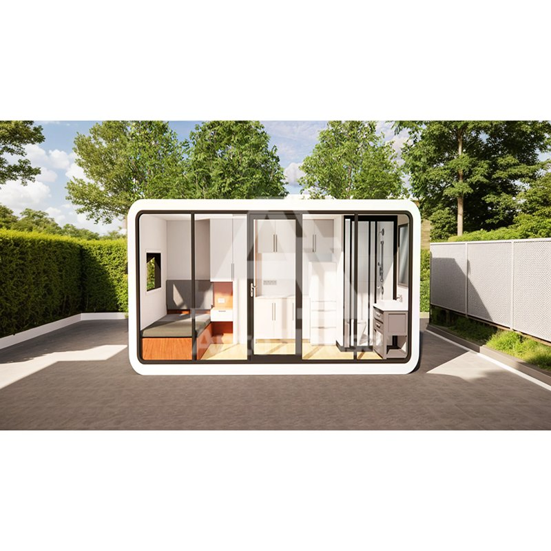 Good Price Fast Installation Steel Structure Ante Prefabricated Homes Apple Cabin Prefab Luxury House