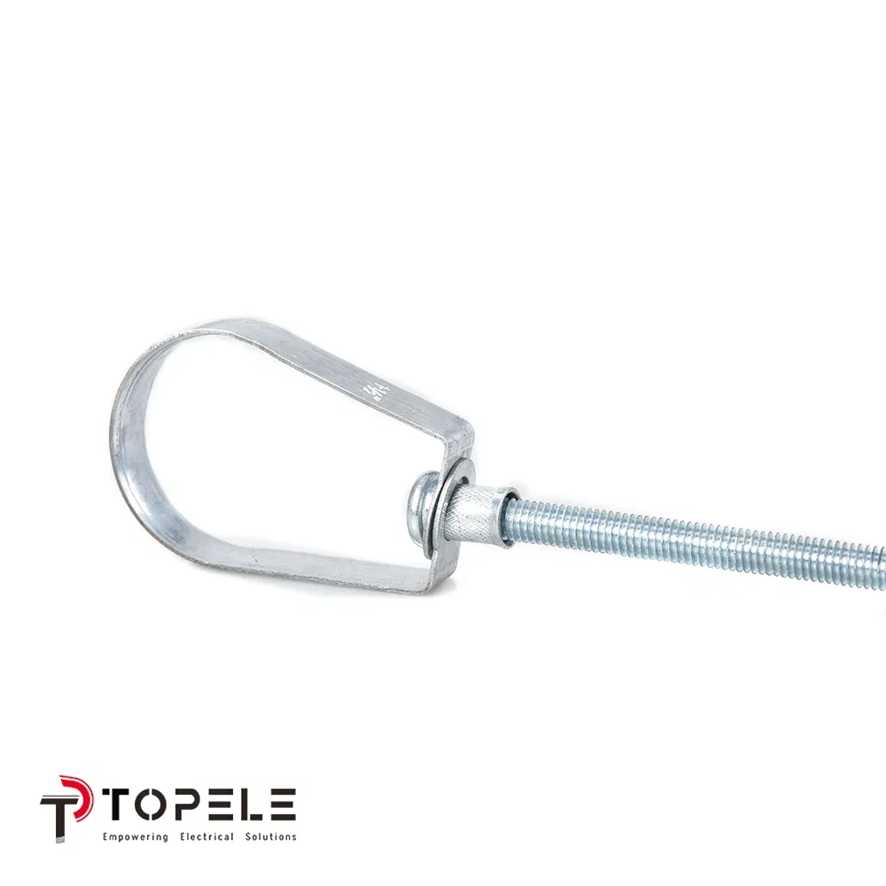 Steel Electrical Swivel Pipe Clamp Swivel Loop Hanger Manufacturer Price