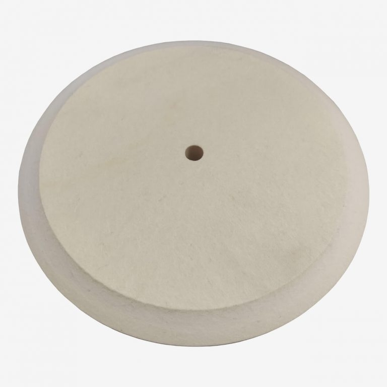 High Quality 100% Wool Felt Polishing Wheel Reasonable Price Fiberglass Backing Manufacturer's Abrasive Pad Stone Application