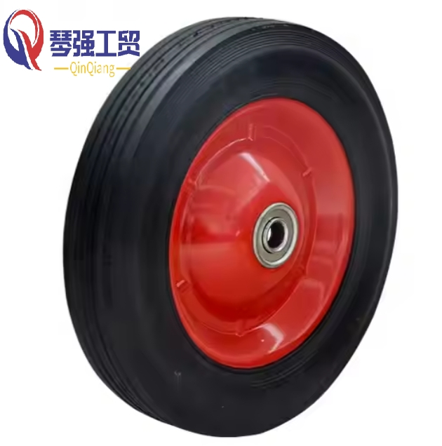 Solid Rubber Wheels for Portable Fire Extinguishers