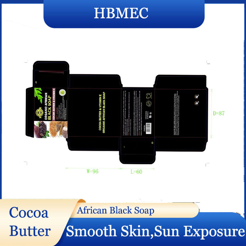 120g Black African Washing Soap for Face