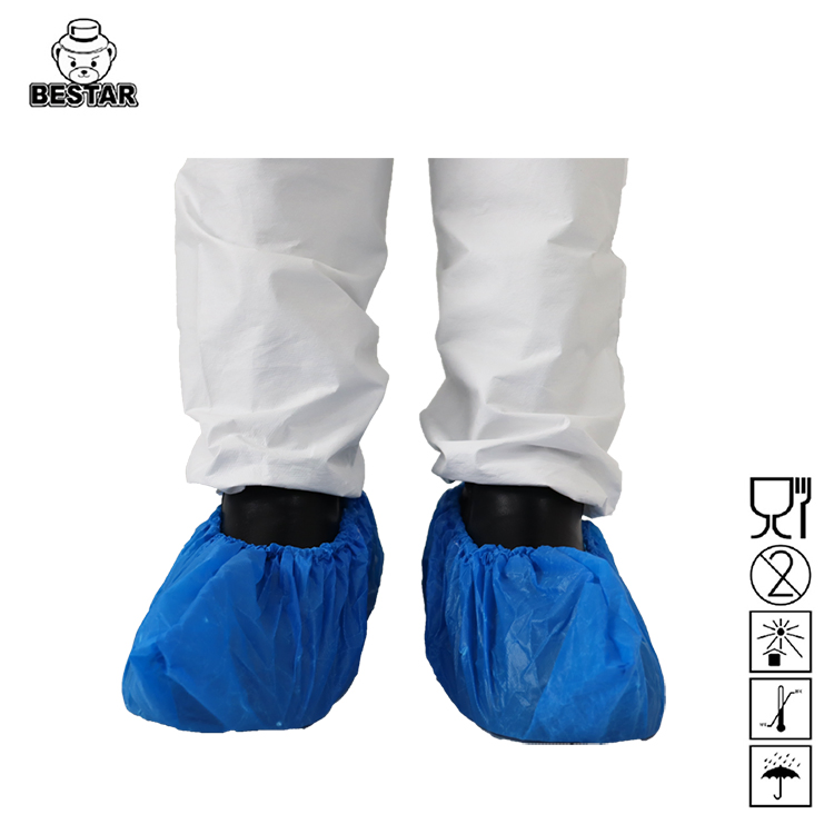 Plastic White, Red, Blue, Yellow etc Bestar Economic Shoe Cover